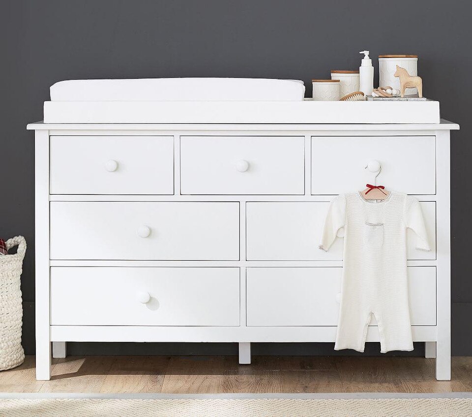 Kendall ExtraWide Nursery Dresser & Topper Set